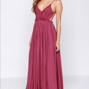 Maxi dress from Lulus
